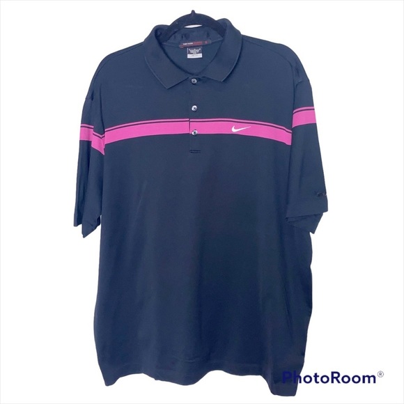 Nike Other - Tiger Woods Nike Dri Fit Polo Shirt Size Large